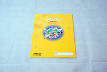 画像をギャラリービューアに読み込む, Welcome to the Learning World Yellow Book　アプリコット出版