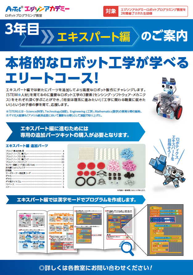 エキスパートコース追加パーツセット – けいはんなストア